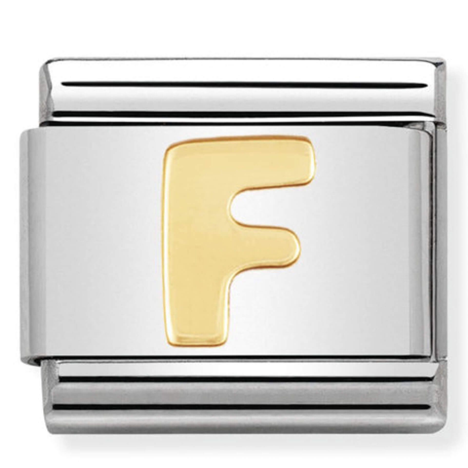 Nomination Gold Letter “F”