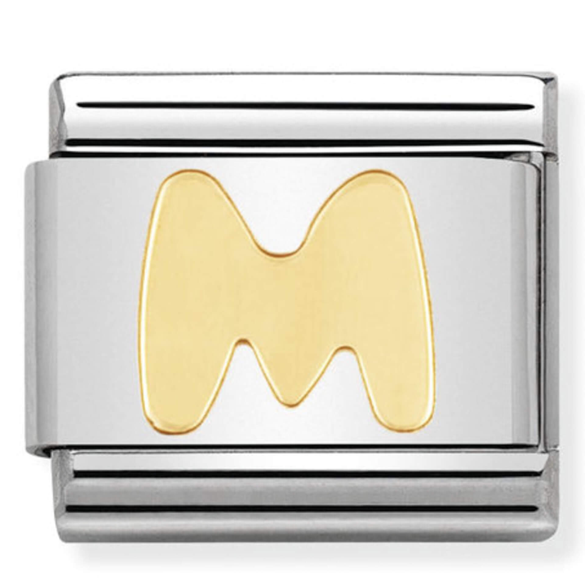 Nomination Gold Letter “M”
