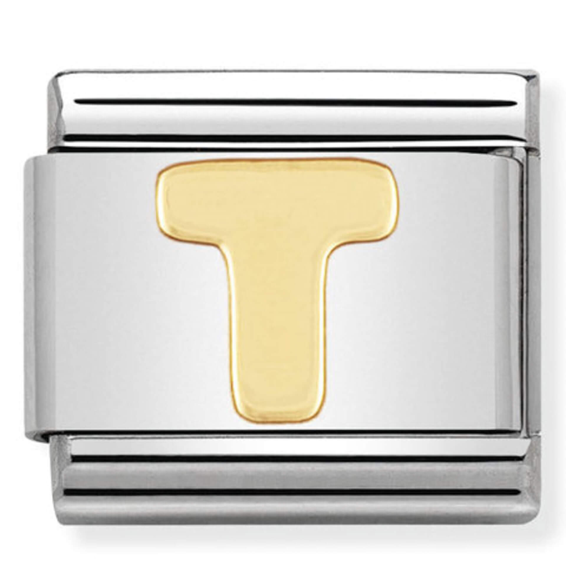 Nomination Gold Letter “T”