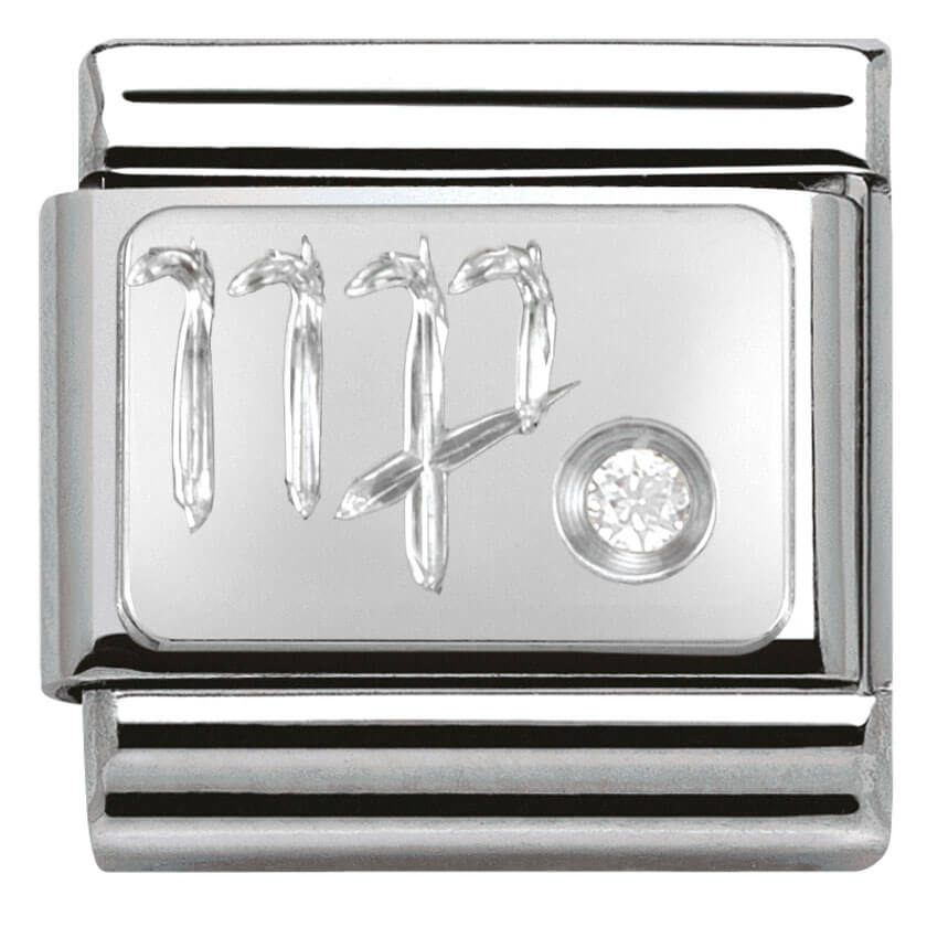 Nomination Silver Virgo Charm