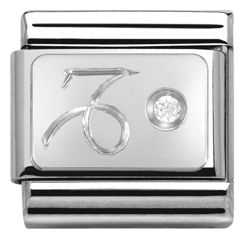 Nomination Silver Capricorn Charm