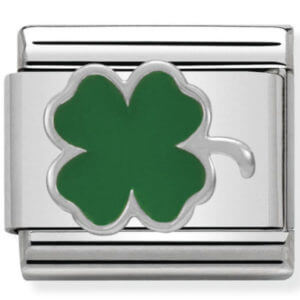 Nomination Silver Four Leaf Clover