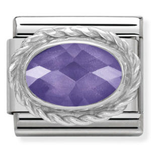 Nomination Silver Violet CZ