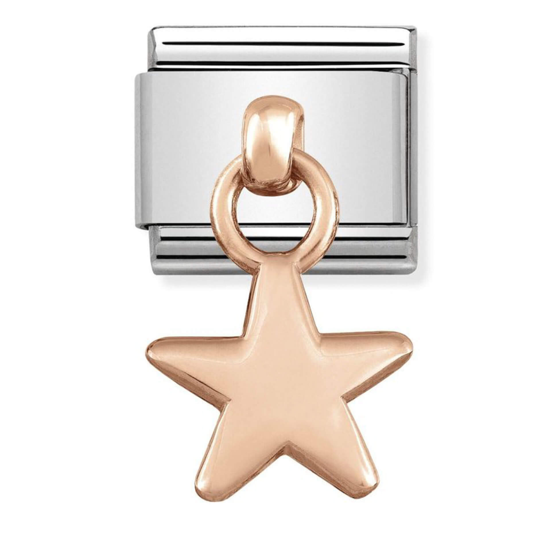 Nomination Rose Gold Star Charm