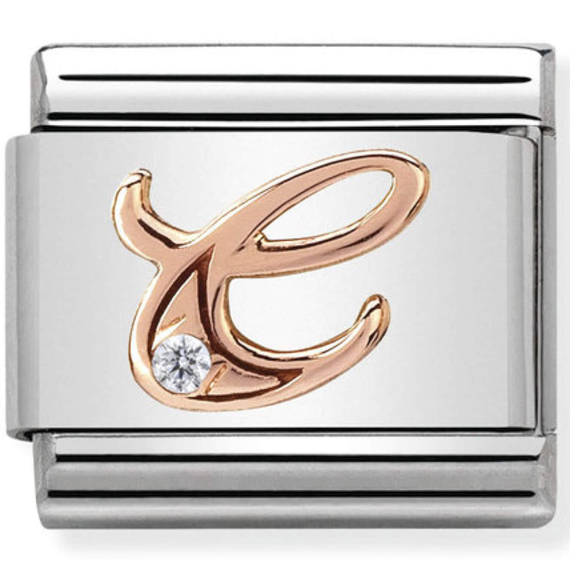 Nomination Rose Gold Letter "C"