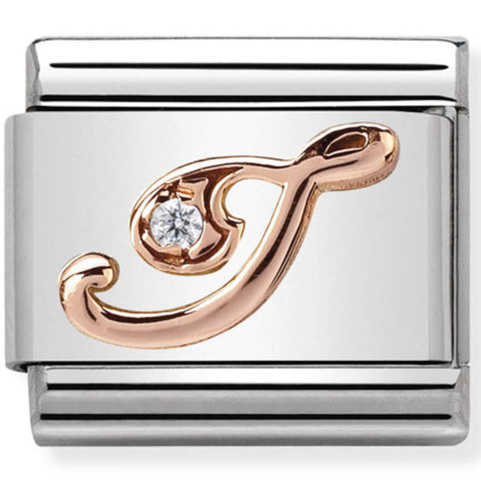 Nomination Rose Gold Letter "I"