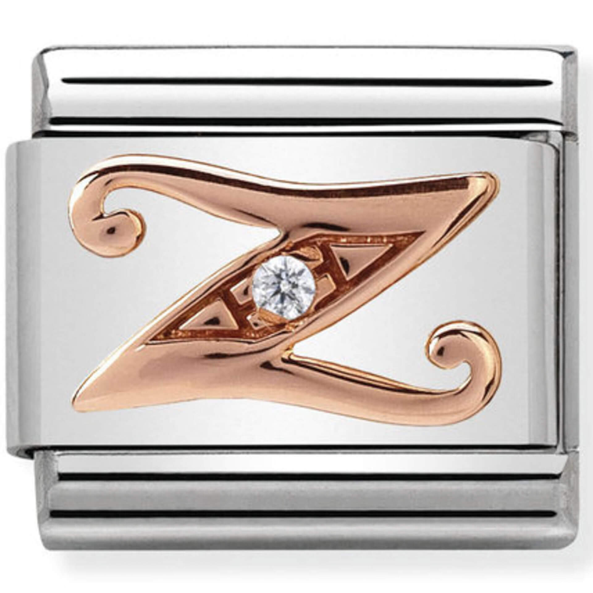 Nomination Rose Gold Letter "Z"
