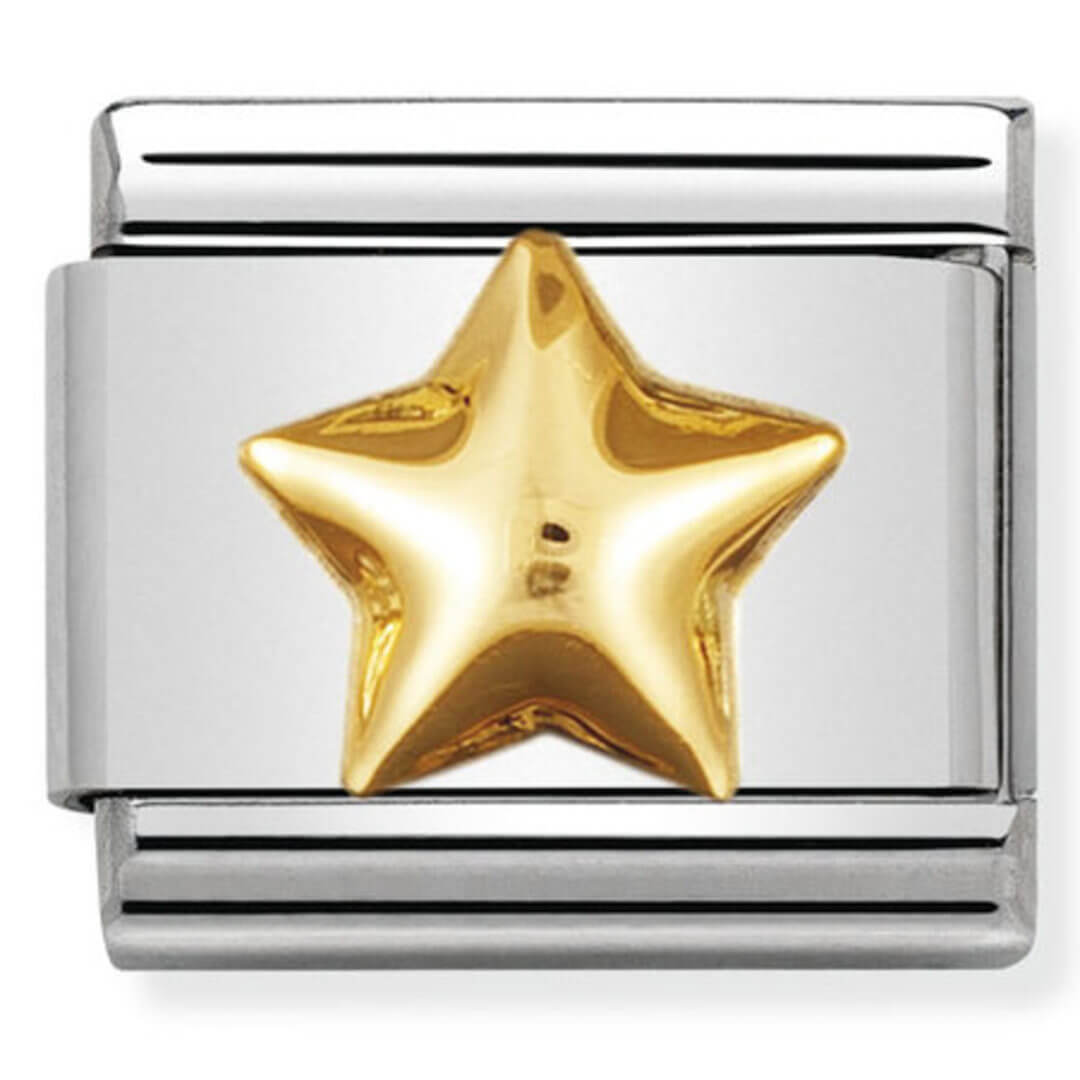 Nomination Gold Raised Star