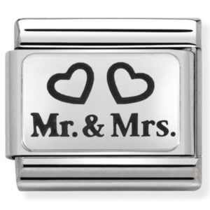 Nomination Silver Mr & Mrs