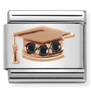 Nomination Rose Gold Graduation Hat