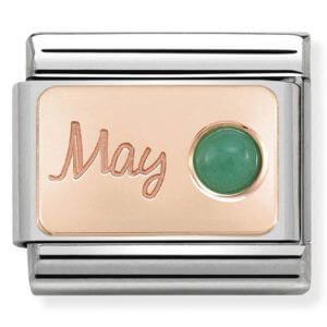 Nomination Rose Gold May - Emerald