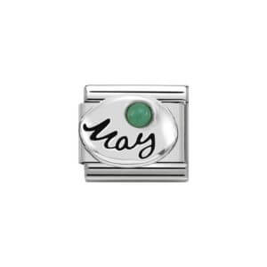 Nomination May Emerald Charm