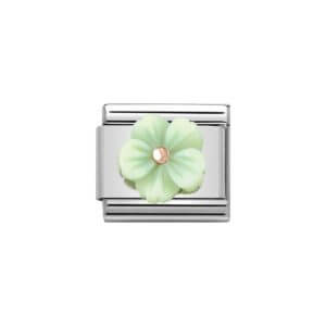 Green Flower Nomination Charm