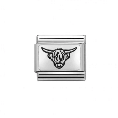 Nomination Silver Highland Cow
