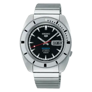 Seiko 5 Sports ‘Pepper Black’ 1968 Recreation Limited Edition SRPL05K1