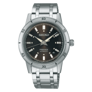 Seiko Presage Style 60s &lsquo;Elegant Yet Rugged&rsquo; in brown SRPL09J1