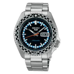 Seiko 5 Sports Black & White &lsquo;Checker Flag&rsquo; Special Edition SRPK67K1