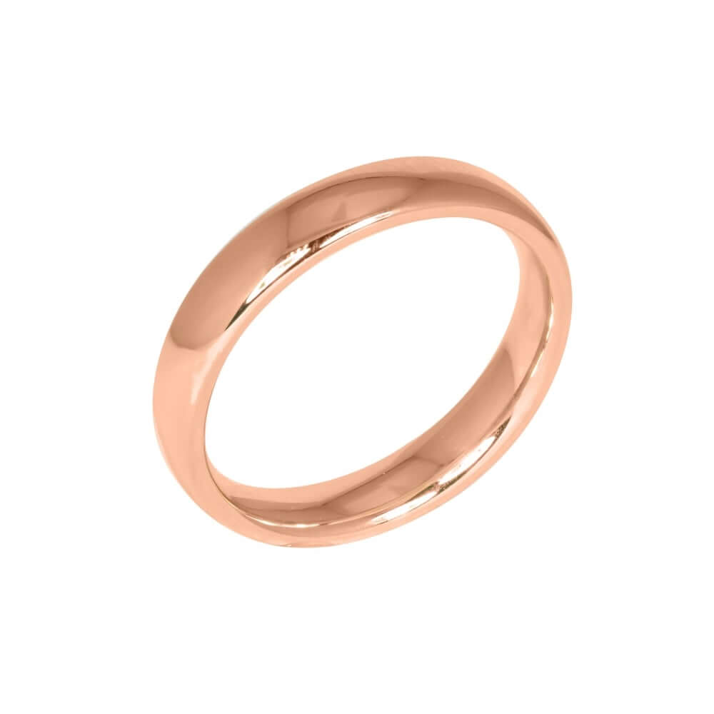 18ct Rose Gold 4mm Addewid Wedding Ring