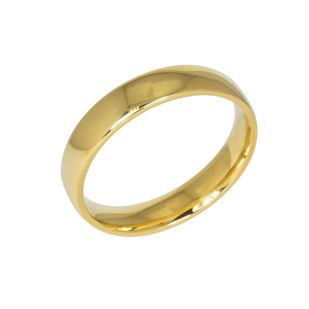 18ct Yellow Gold 5mm Addewid Wedding Ring