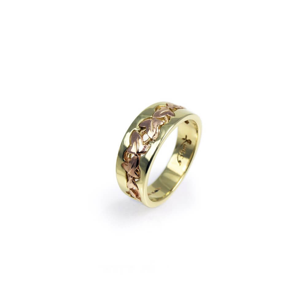 9ct Yellow & Rose Gold Enchanted Ivy Ring